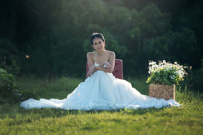 Bohemian Chic Bridal Attire